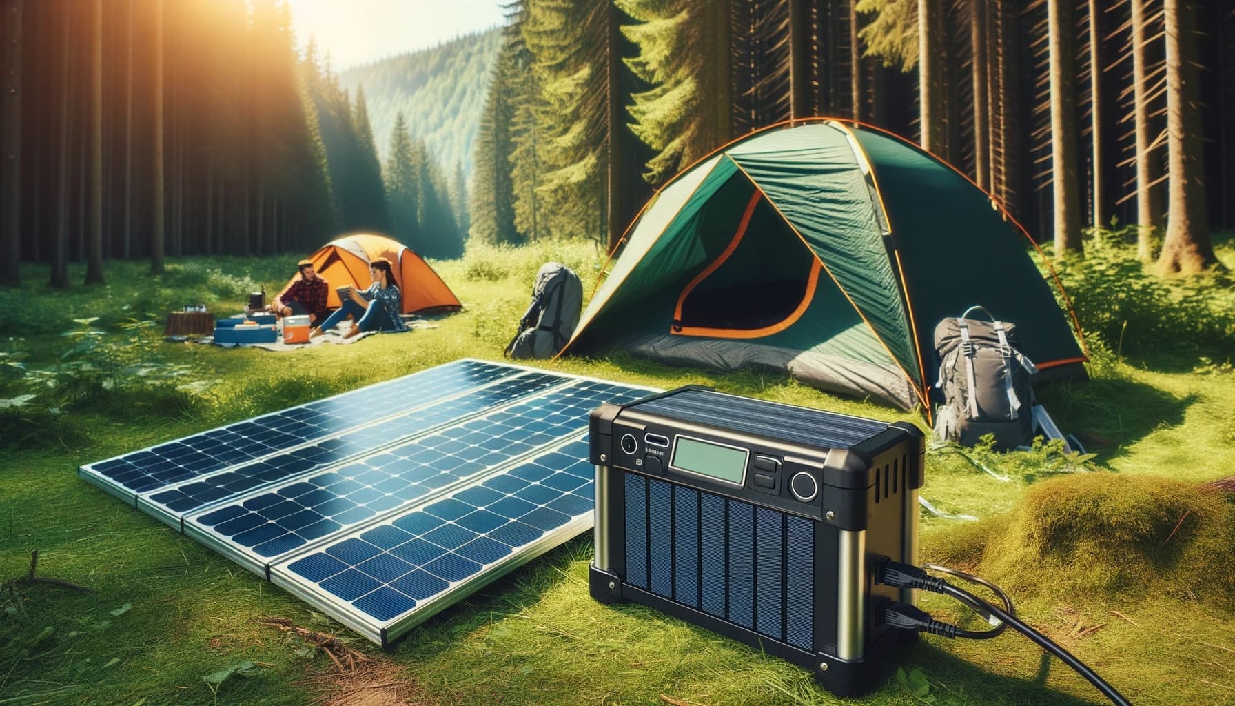portable power station for outdoor camping